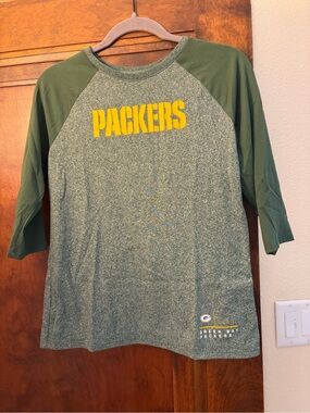 Nike Heathered Forest Green NFL Tee with White Logo